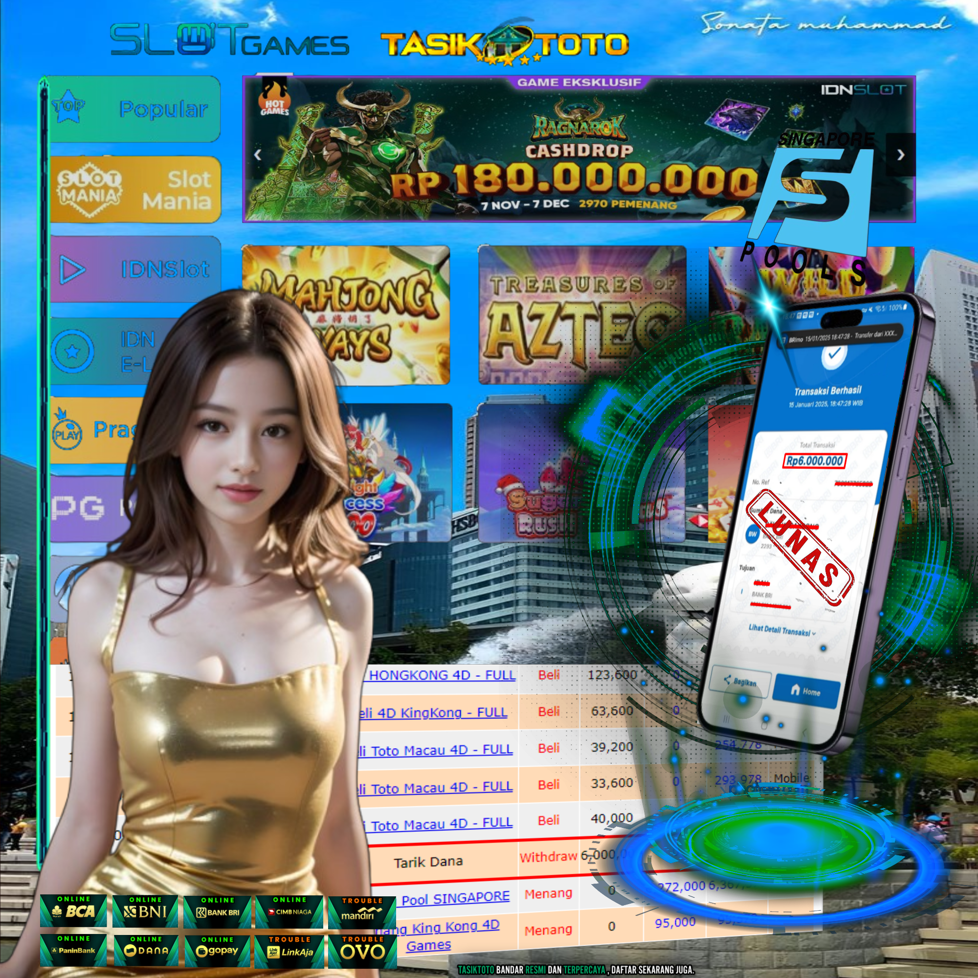 BUKTI JP TASIKTOTO – 17 JANUARI 2025