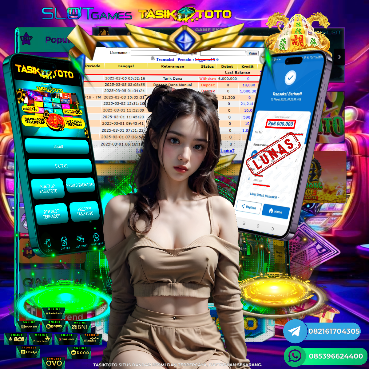 BUKTI JP TASIKTOTO – 13 MARET 2025