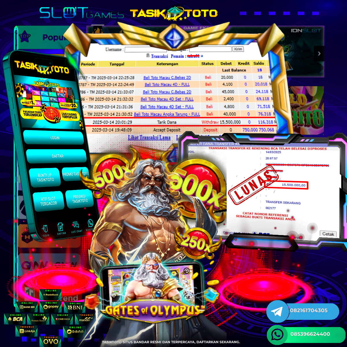 BUKTI JP TASIKTOTO – 15 MARET 2025