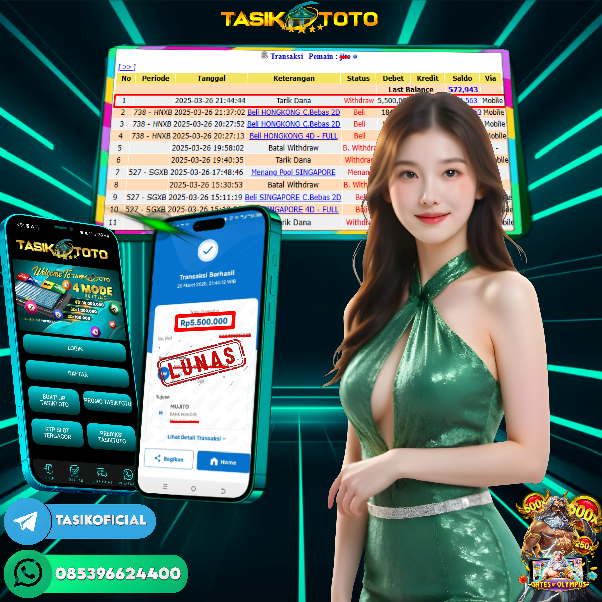 BUKTI JP TASIKTOTO – 27 MARET 2025