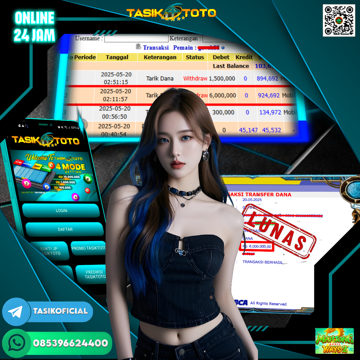 BUKTI JP TASIKTOTO – 20 MEI 2025