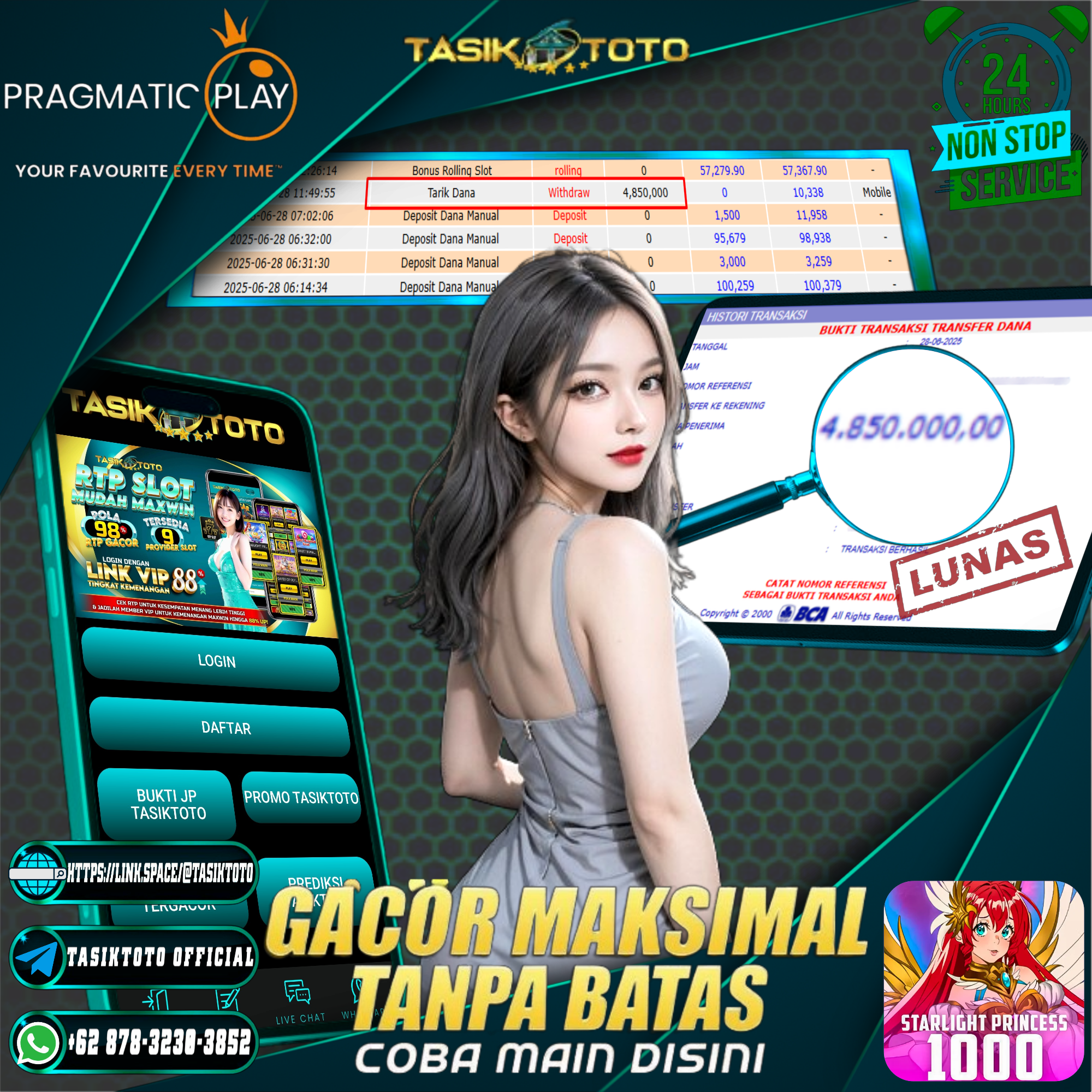 BUKTI JP TASIKTOTO – 28 JUNI 2025