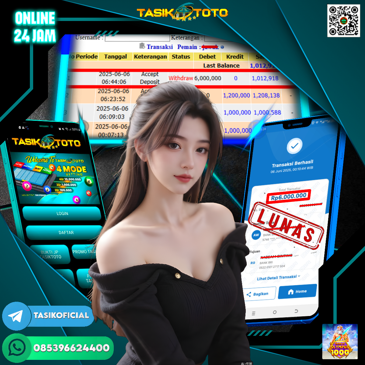 BUKTI JP TASIKTOTO – 6 JUNI 2025