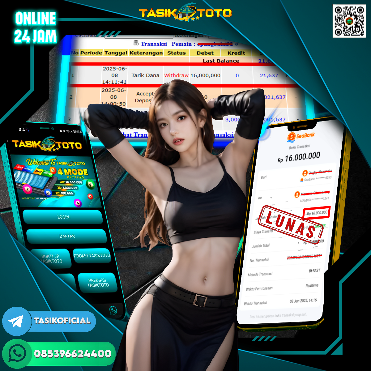 BUKTI JP TASIKTOTO – 9 JUNI 2025