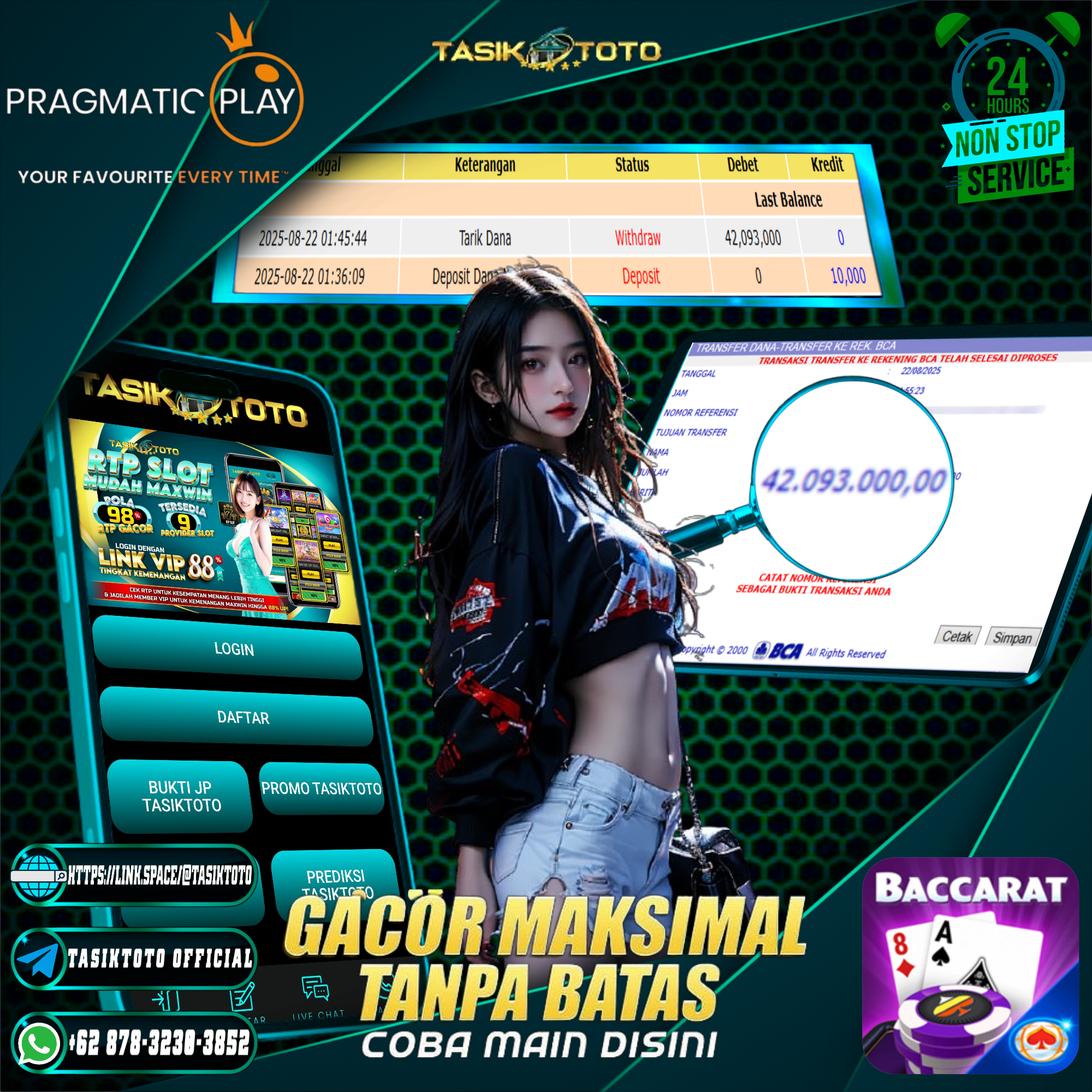 BUKTI JP TASIKTOTO – 22 AGUSTUS 2025