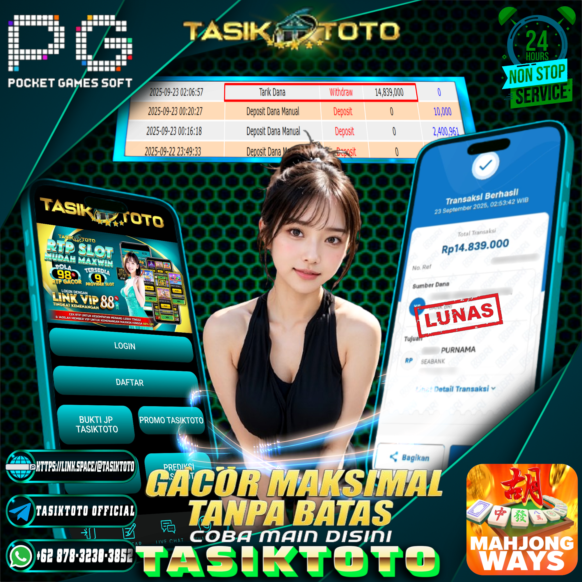 BUKTI JP TASIKTOTO – 23 SEPTEMBER 2025