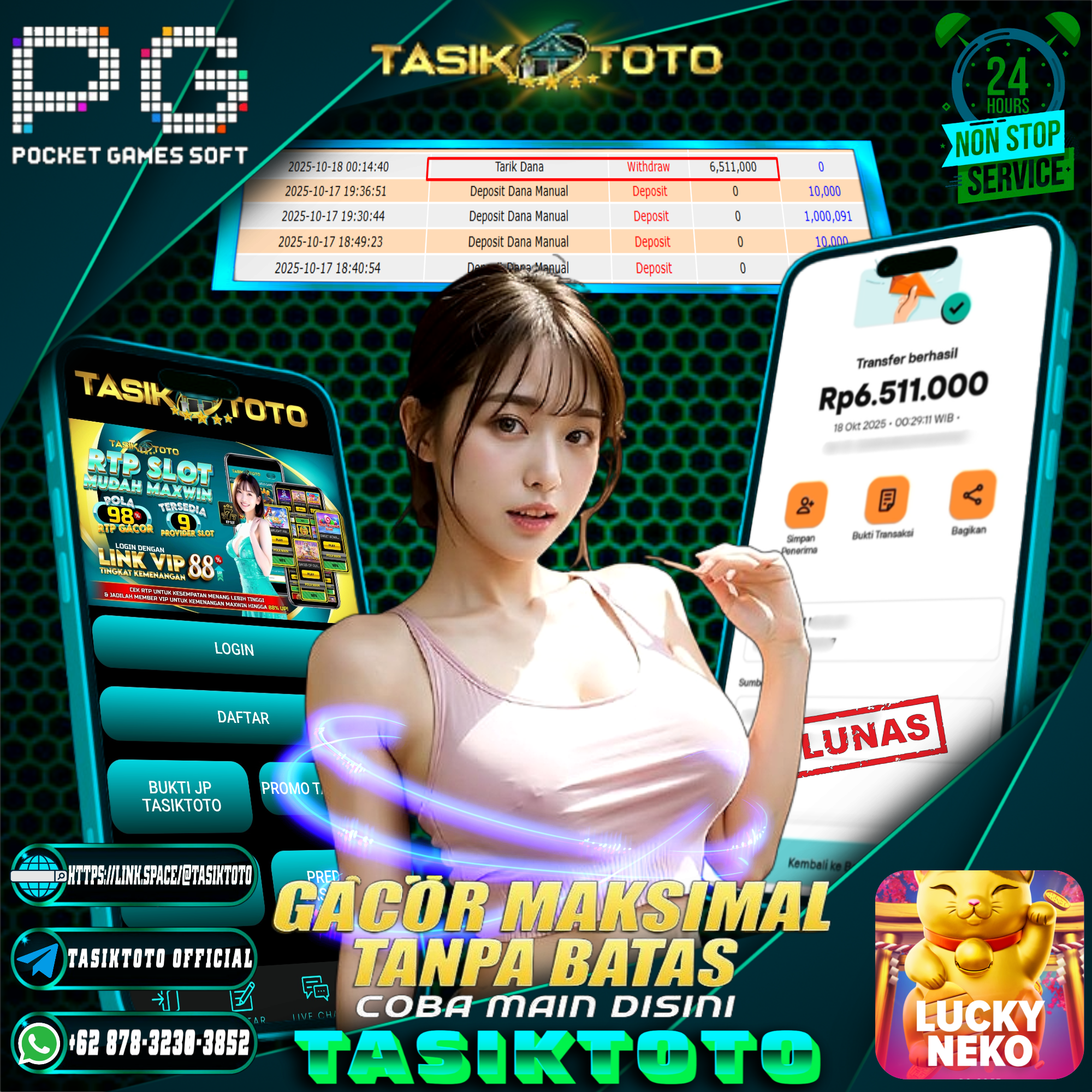 BUKTI JP TASIKTOTO – 18 OKTOBER 2025