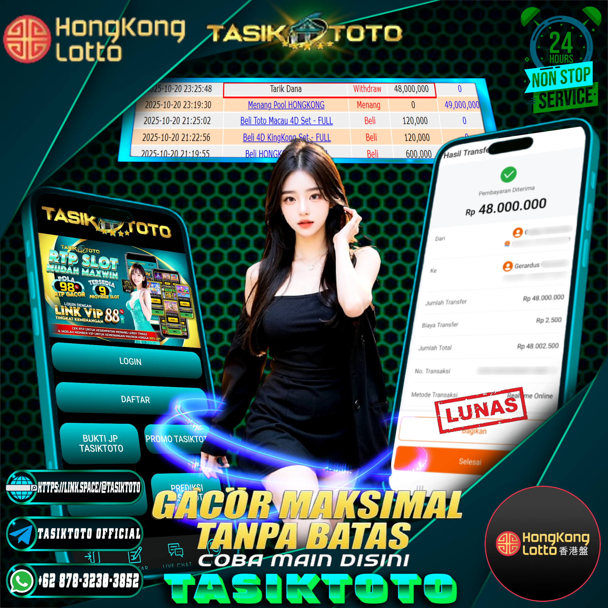 BUKTI JP TASIKTOTO – 21 OKTOBER 2025