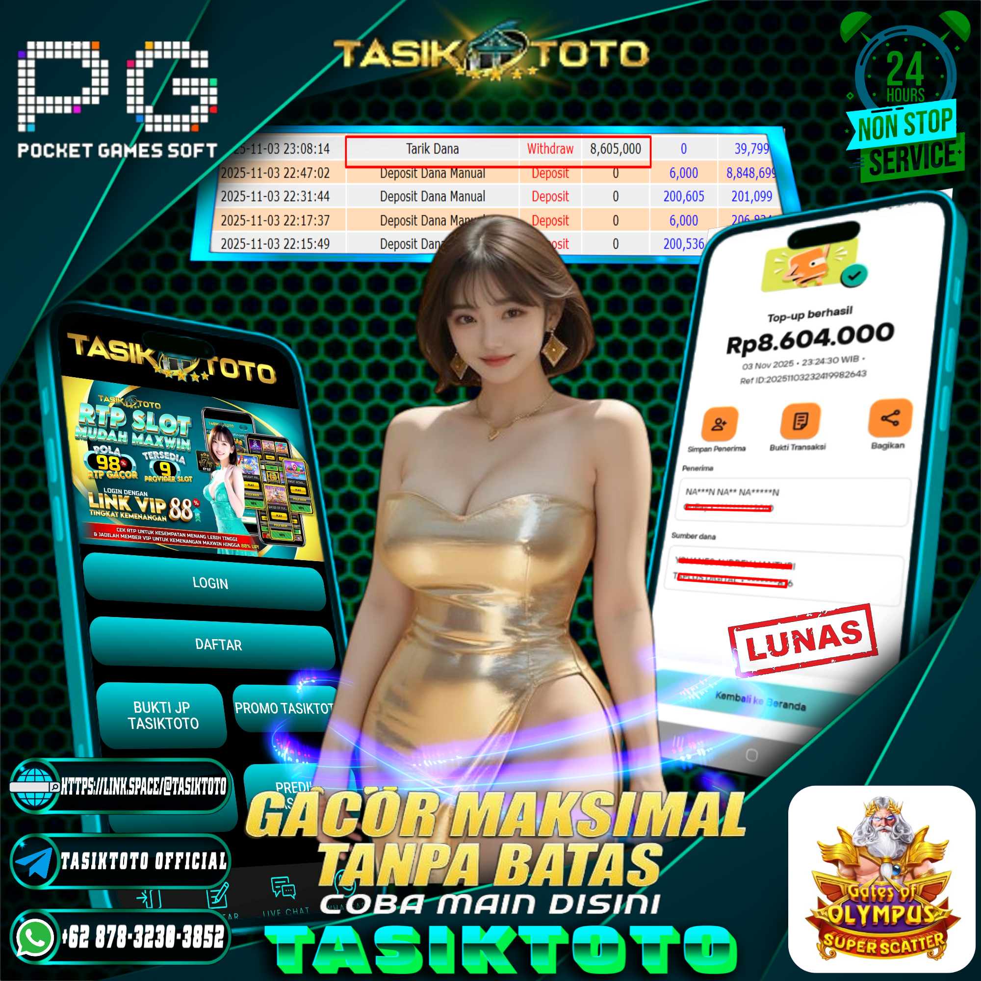 BUKTI JP TASIKTOTO – 3 NOVEMBER 2025