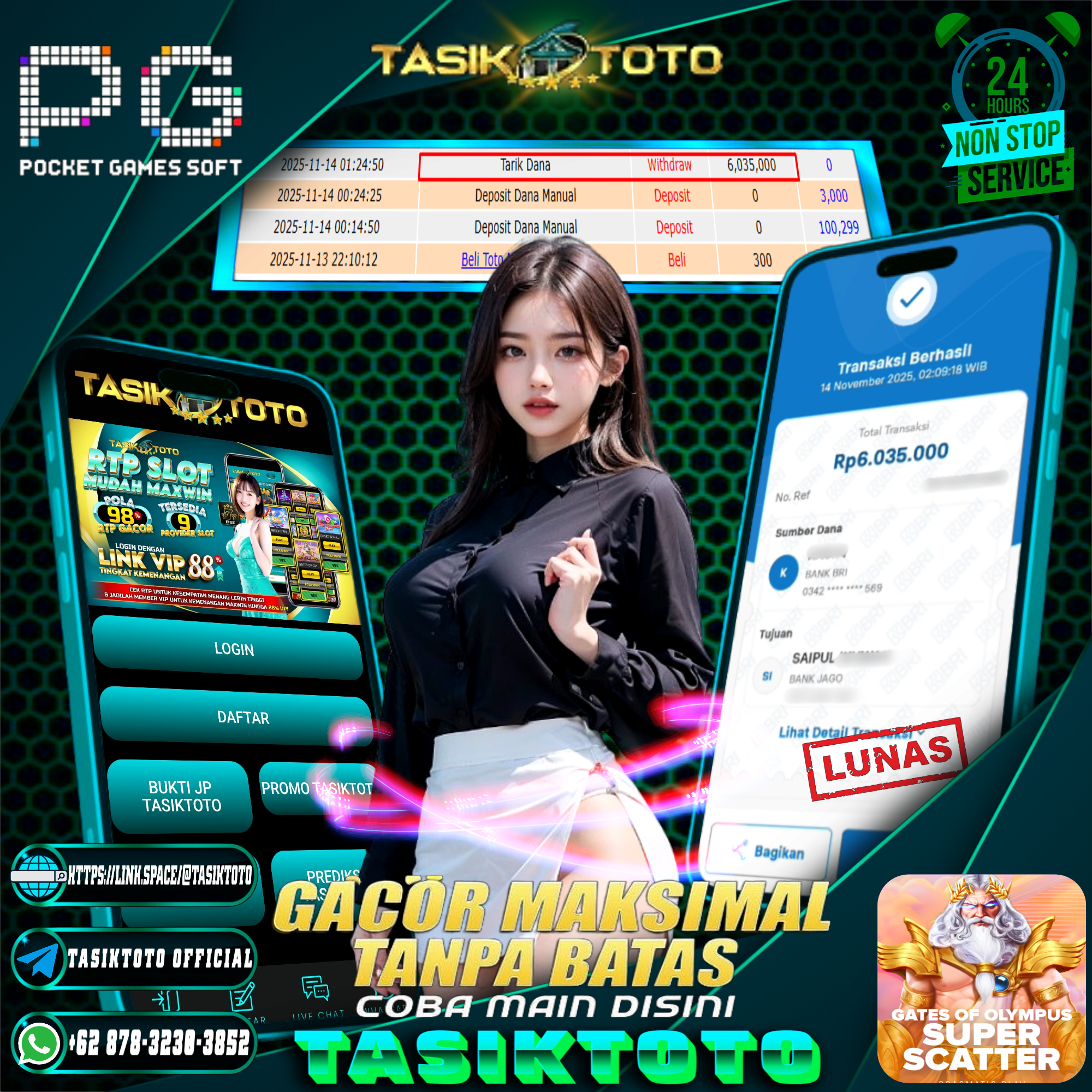 BUKTI JP TASIKTOTO – 14 NOVEMBER 2025