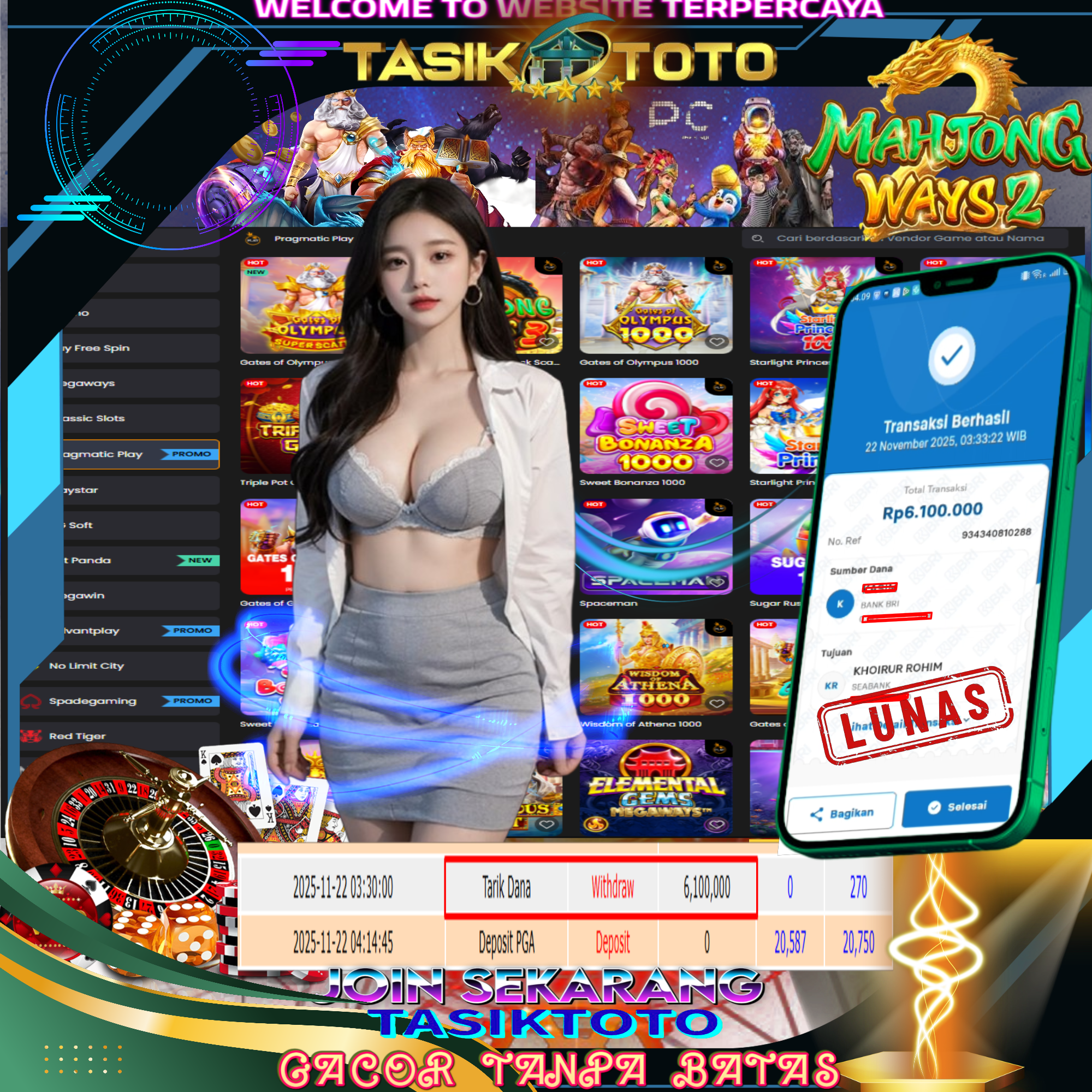 BUKTI JP TASIKTOTO – 22 NOVEMBER 2025