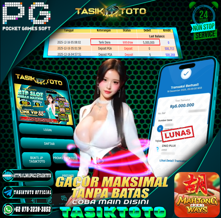 BUKTI JP TASIKTOTO – 16 DESEMBER 2025