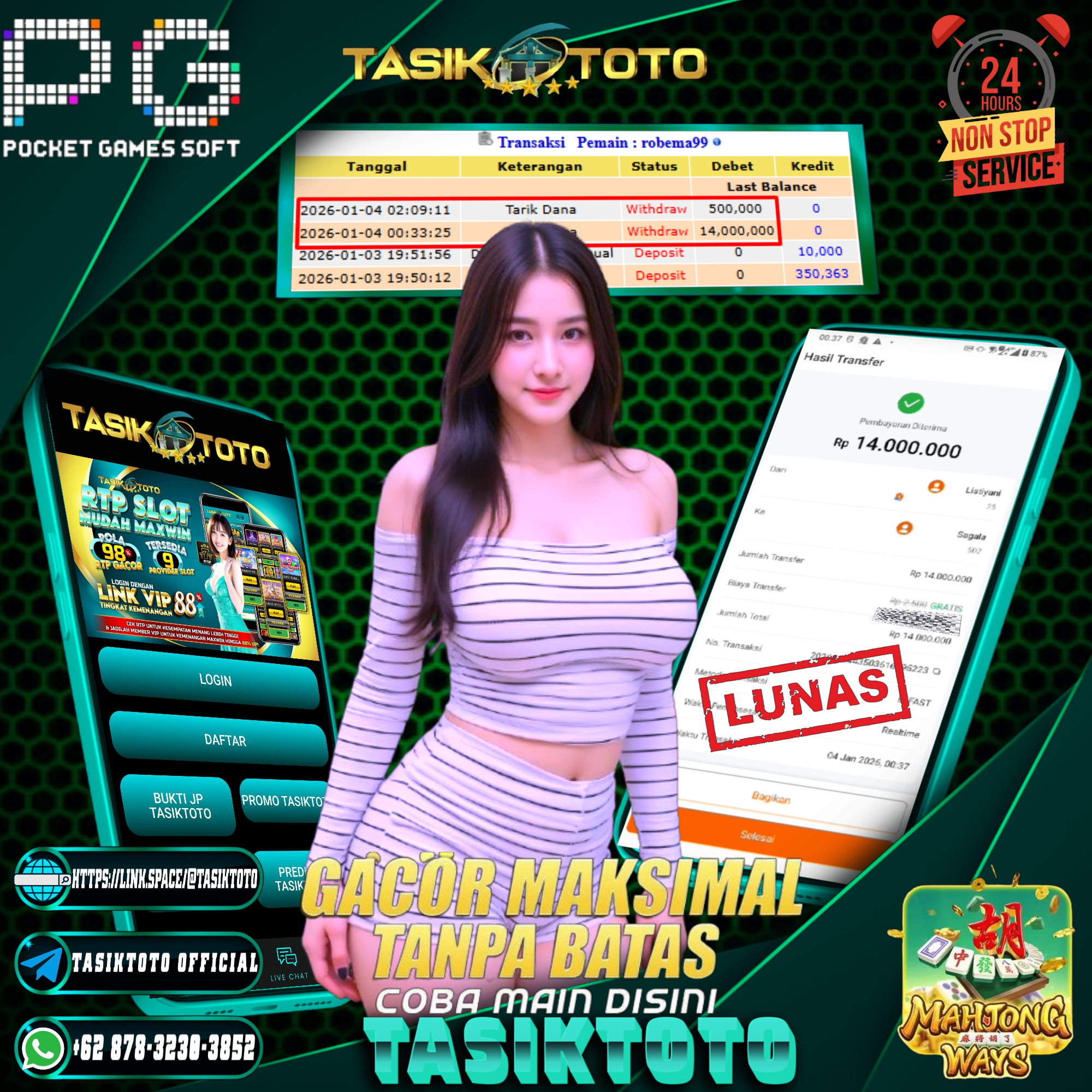 BUKTI JP TASIKTOTO – 04 JANUARI 2026