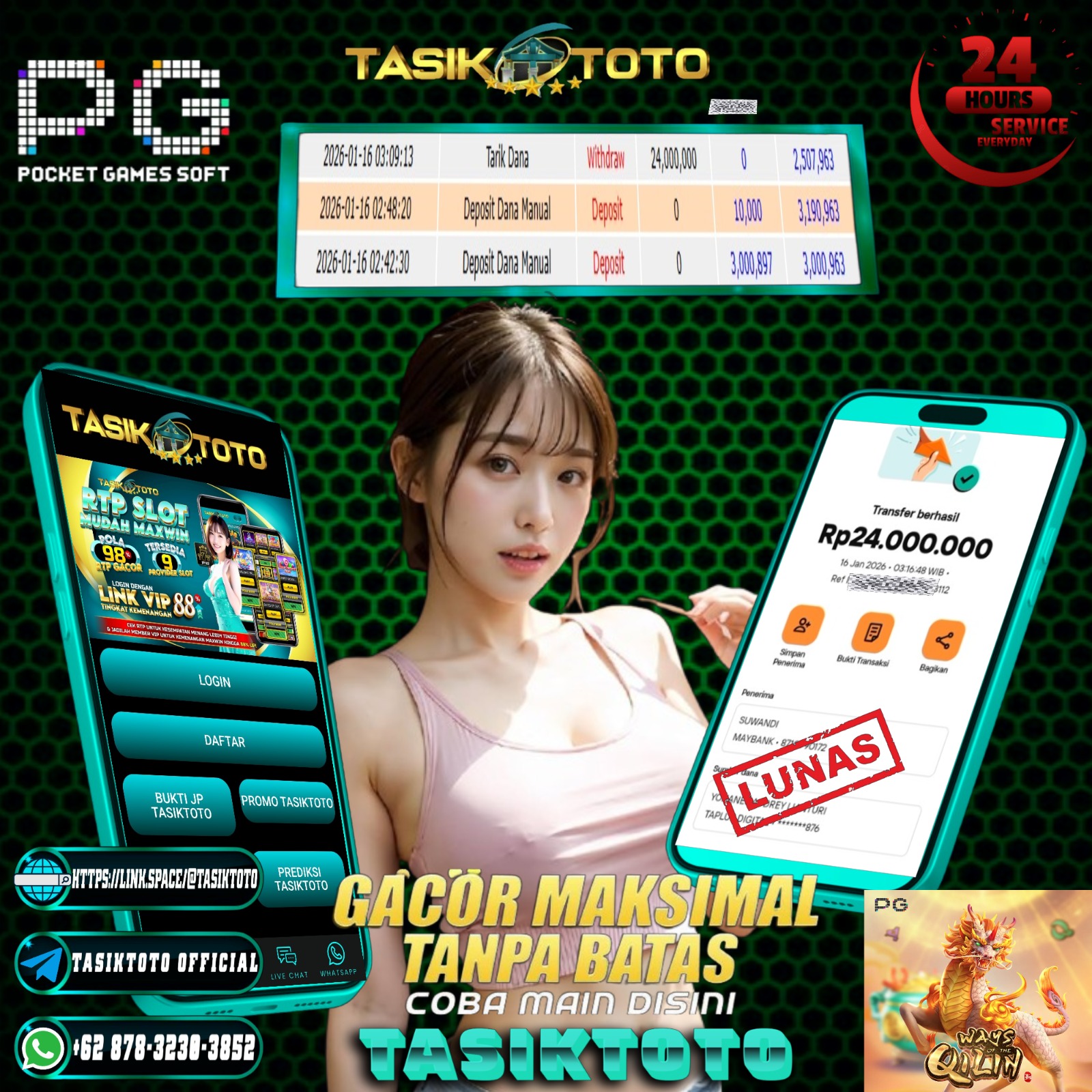 BUKTI JP TASIKTOTO – 16 JANUARI 2026