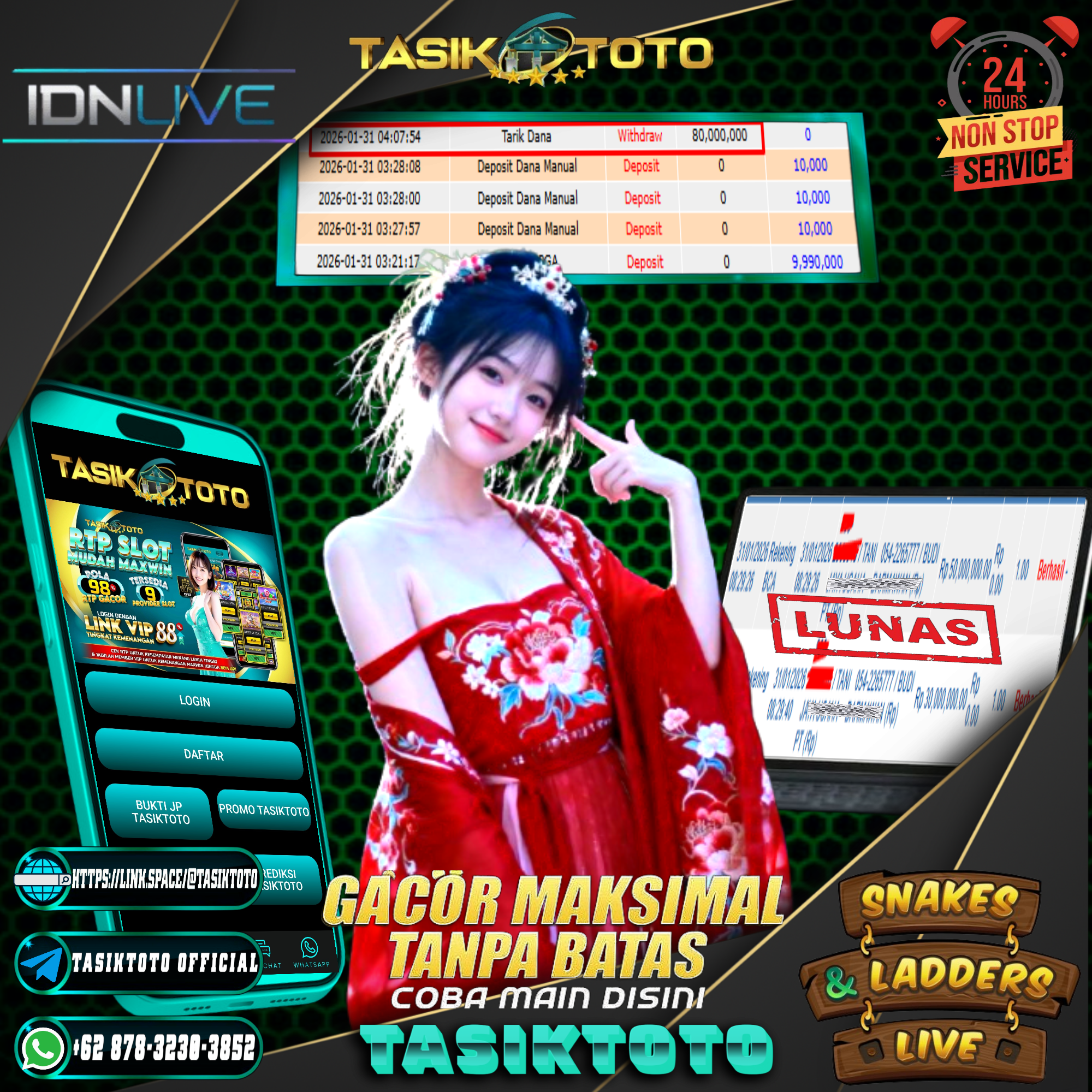 BUKTI JP TASIKTOTO – 01 FEBRUARI 2026