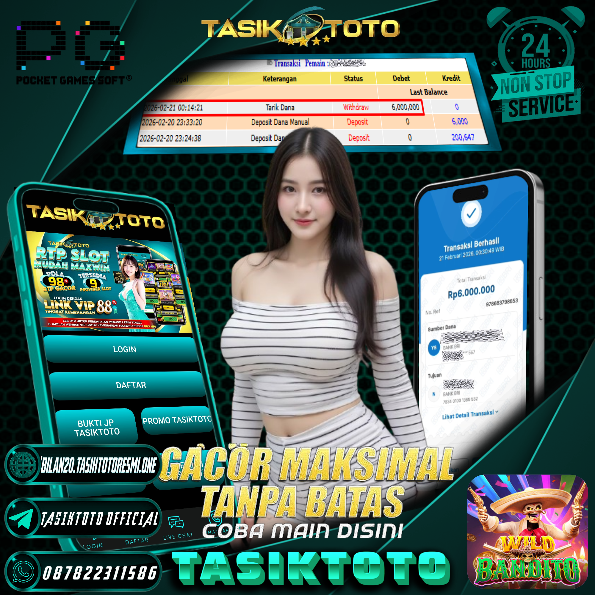 BUKTI JP TASIKTOTO – 21 FEBRUARI 2026