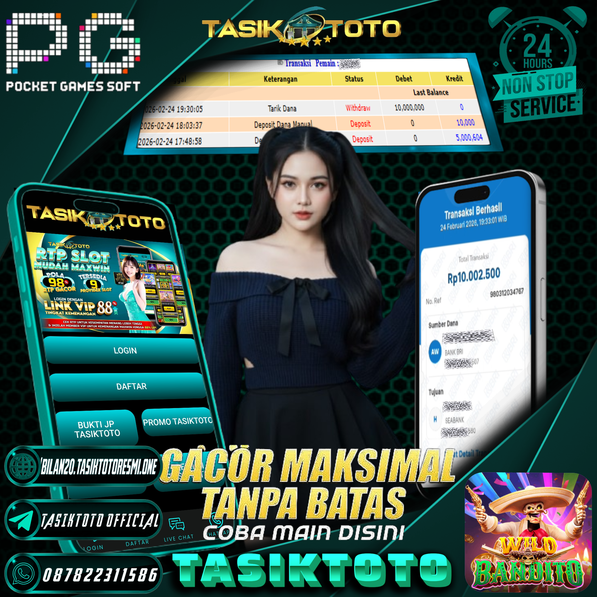 BUKTI JP TASIKTOTO – 25 FEBRUARI 2026