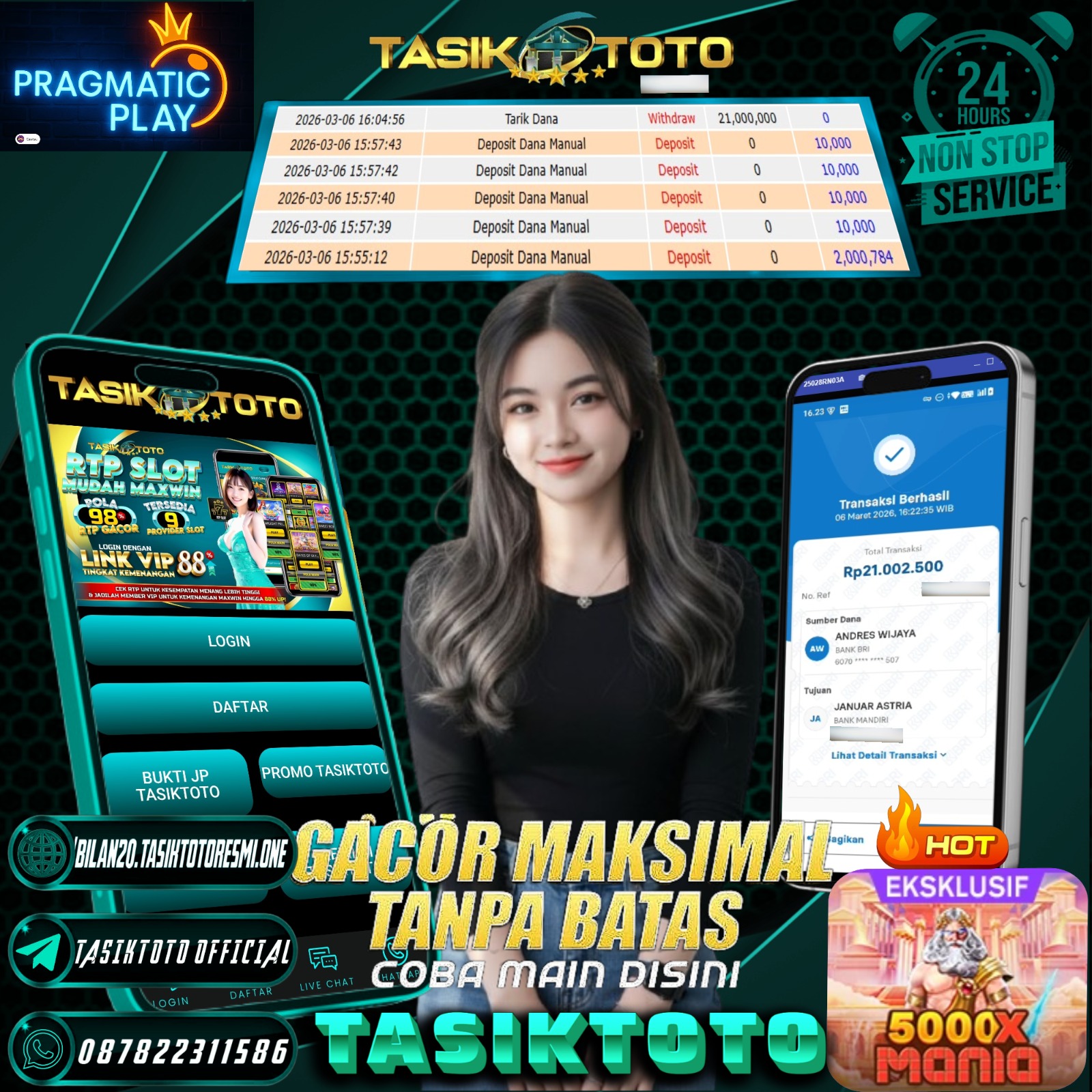 BUKTI JP TASIKTOTO – 07 MARET 2026