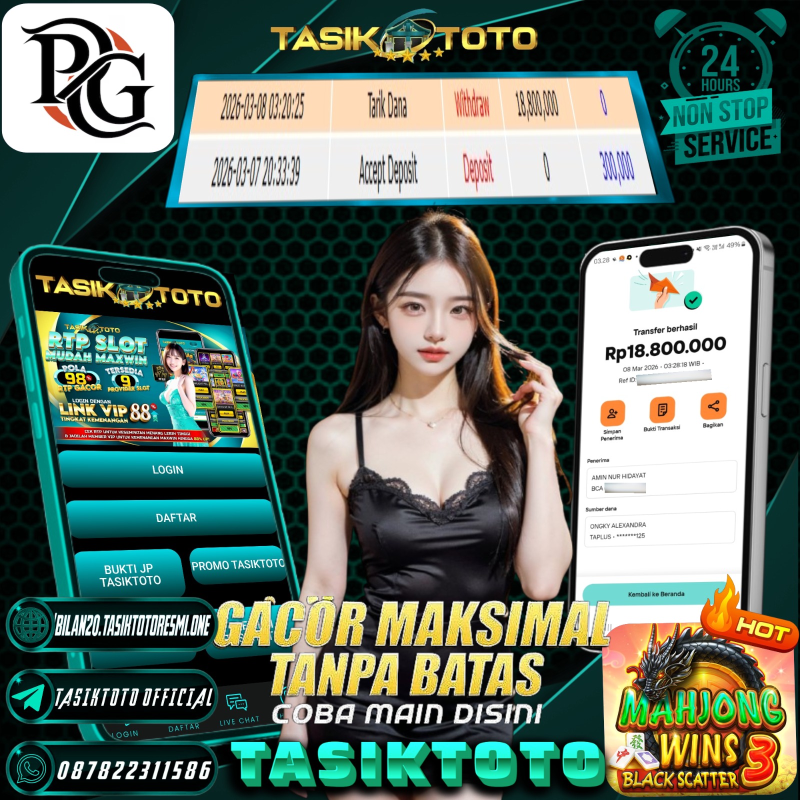 BUKTI JP TASIKTOTO – 09 MARET 2026